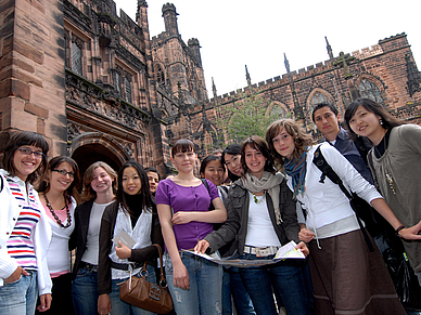 Stadtführung durch Chester, Englisch Sprachreisen für Erwachsene