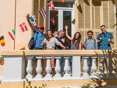 Französisch lernen in Nizza - Teilnehmer in der Sprachschule