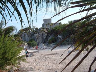 Strand, Palmen und Geschichte in Playa del Carmen, Playa del Carmen, Spanisch Sprachreisen für Erwachsene nach Mexiko