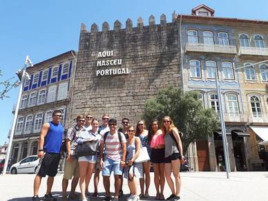 Ausflug nach Guimarães - Sprachschule Porto
