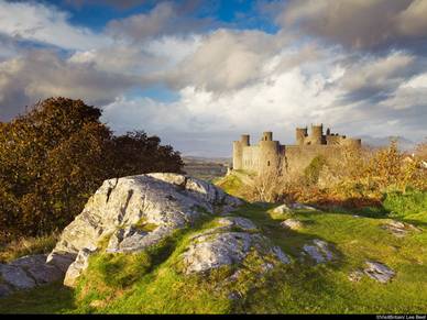 Harlech Castle, Sprachreisen für Erwachsene nach Wales