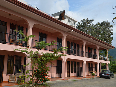 Außenansicht Apartments, Sprachreise Costa Rica