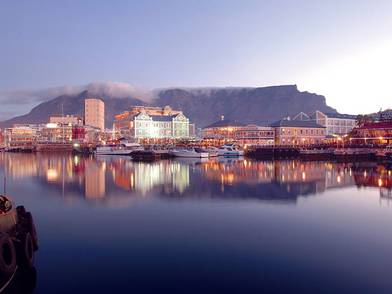 Abendstimmung V&A Waterfront - Englisch Sprachreise Kapstadt