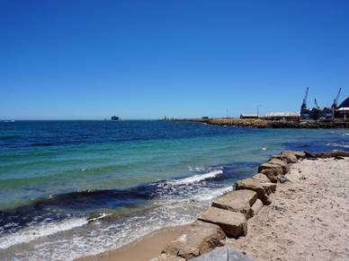 Strand in Freemantle - Englisch Sprachreise Perth