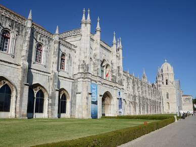 Kloster Mosteiro dos Jerónimos, Belem, Lissabon Sprachreisen