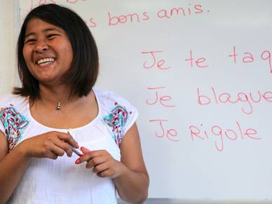 Kommunikativer Unterricht an der Französisch Sprachschule Brest