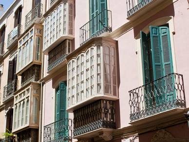 Wohnhaus in Málaga, Spanisch Sprachreisen für Erwachsene Málaga