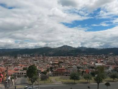 Blick über die Stadt, Spanisch Sprachschule Cuenca