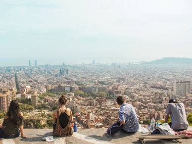 Blick auf Barcelona - Spanisch lernen in Spanien