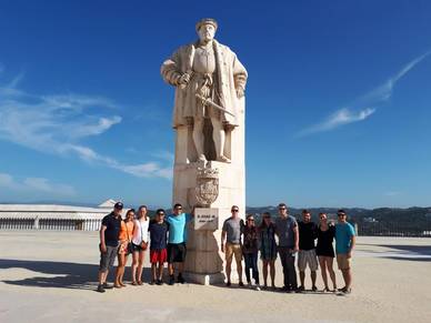 Ausflug der Sprachschule Porto nach Coimbra