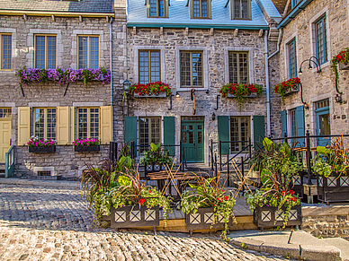 Historische Altstadt von Québec als kulturelles Highlight einer Sprachreise nach Kanada