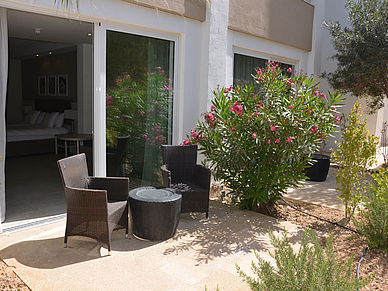 Studio Terassen Beispiel Hotel Salini, Sprachreisen nach Malta