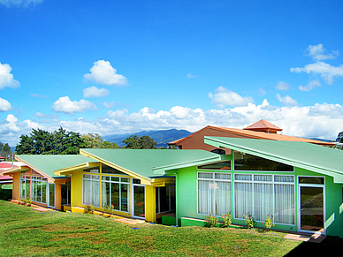 Außenansicht Schulresidenz, Sprachreisen nach Costa Rica