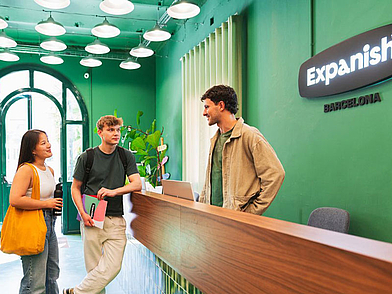 Rezeption Expanish Barcelona