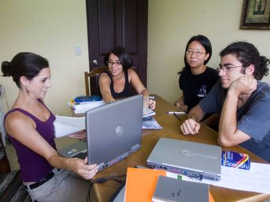 Gruppenunterricht in der Spanisch Sprachschule San José