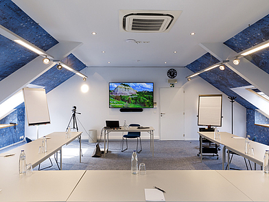Moderner Seminarraum für effizientes Executive-Training und hochwertige Business-Englisch-Programme