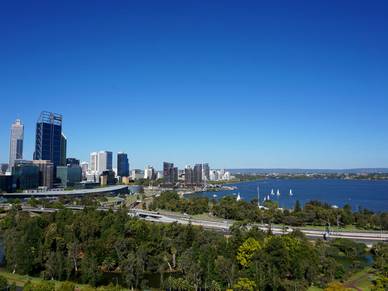 Blick vom Kings Park - Englisch Sprachreisen nach Perth