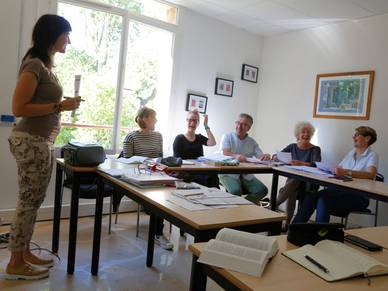 Lernen mit Spaß in der Französisch Sprachschule Aix-en-Provence