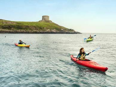 Dalkey Island bei Dún Laoghaire, Englisch Sprachreisen für Erwachsene