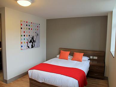 Zimmer Beispiel Britannia Student Hostel, Brighton Sprachreisen