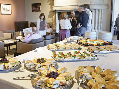 Hochwertiges Business-Buffet als Teil der intensiven Executive-Englisch-Sprachreise