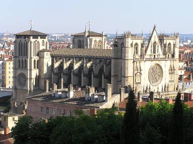 Kathedrale von Lyon, Französisch Sprachreisen für Erwachsene