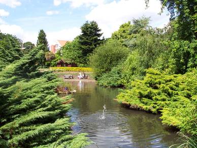 Park in Chester, Englisch Sprachreisen für Erwachsene