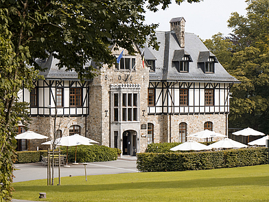 Historisches Campusgebäude als exklusiver Standort für Executive-Englisch-Sprachreisen in Belgien