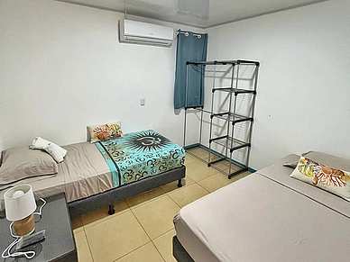Beispiel Schlafzimmer in der Residenz der Sprachschule Sámara