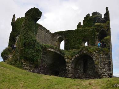 Ballycarbery Castle bei Cahersiveen, Englisch Sprachreisen für Schüler
