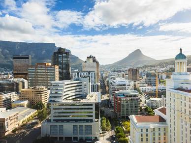 Stadtansicht Kapstadt - Englisch Sprachkurse Südafrika für Erwachsene