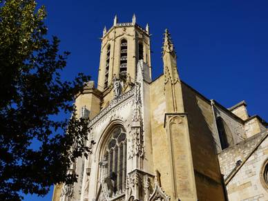Aix-en-Provence  Kirche, Französisch Sprachreisen für Erwachsene