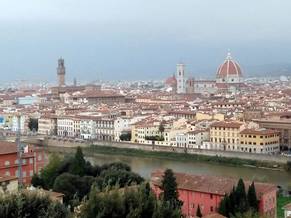 Reisebericht Sprachreise Florenz - Ausblick auf die Stadt