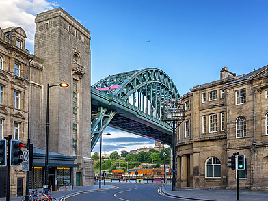 Sprachreise Newcastle im Herzen der Stadt nahe der Tyne Bridge