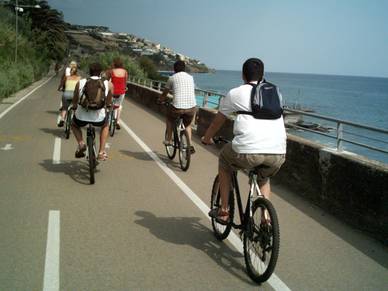Fahrradtour in San Remo, Italienisch Sprachreisen für Erwachsene