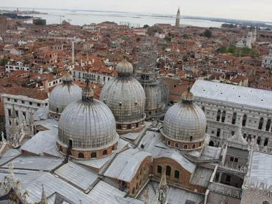Blick über Venedig, Italienisch Sprachreisen für Erwachsene