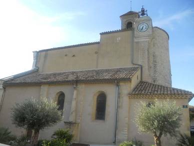Kirche in Saint Geniès, Französisch Business Sprachreisen 