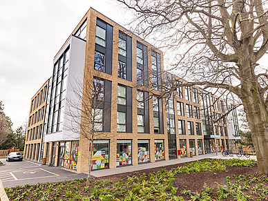 Gebäude der Studentenresidenz Beech House in Oxford nahe der Sprachschule für deine Sprachreise und Englischkurse in England