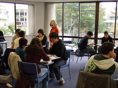 Interaktiver Unterricht, Englisch Sprachschule Auckland