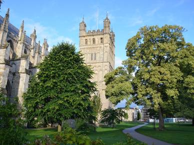 Schüler Sprachreise Exeter - Kathedrale