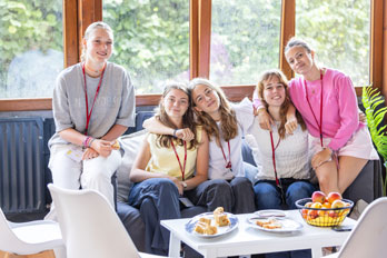 Sprachschüler bei ihrer Sprachreise in Spa - Ferrières, Belgien 
