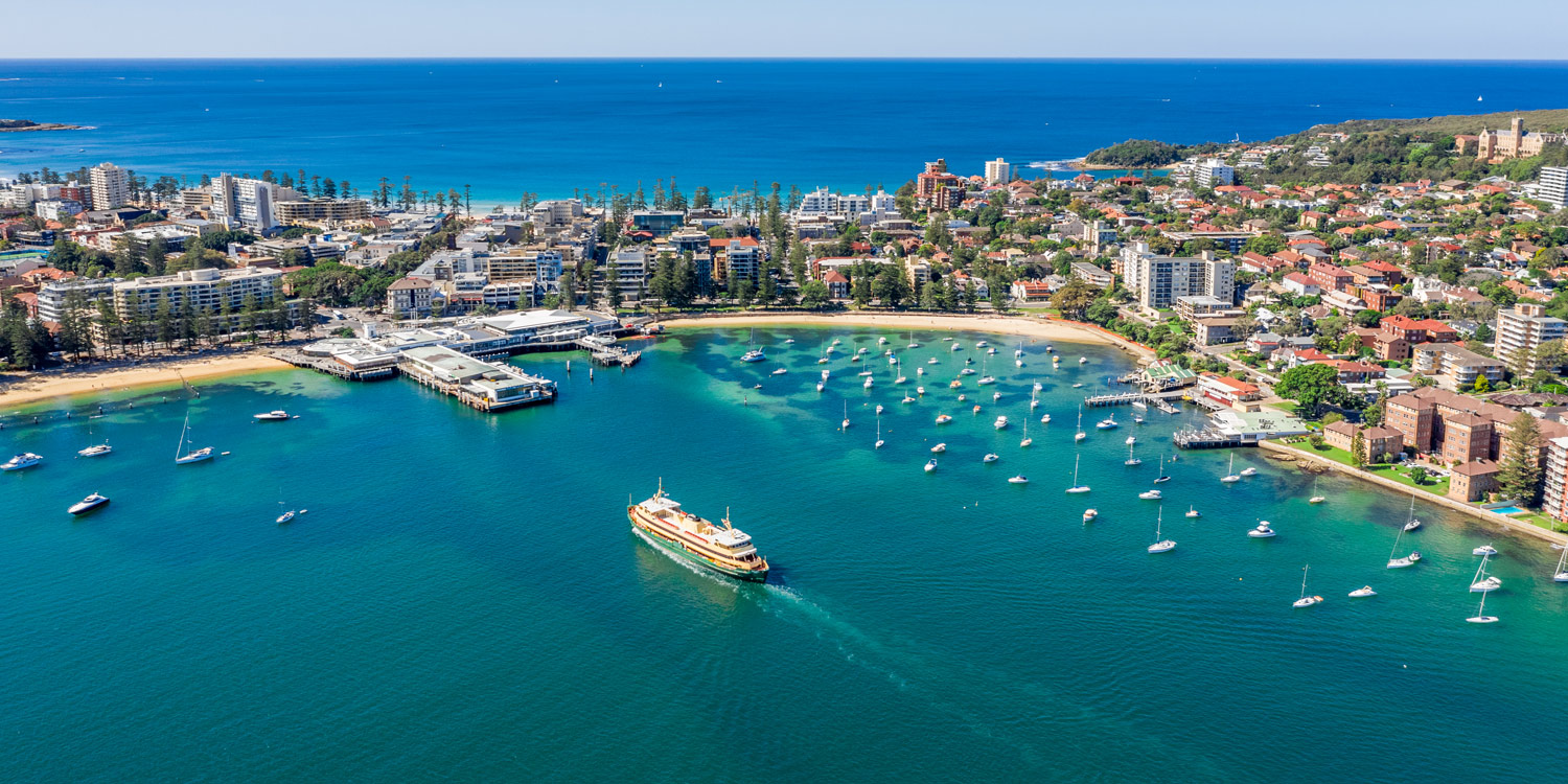 Englisch Sprachreisen nach Manly, entspanntes Surferparadies vor den Toren von Sydney