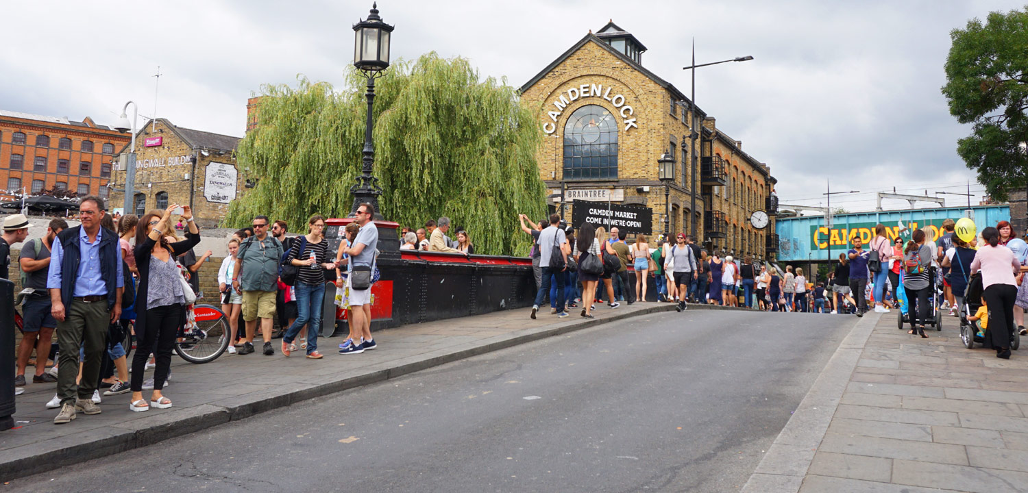 Englisch Sprachreisen nach London in den Szene-Stadtteil Camden