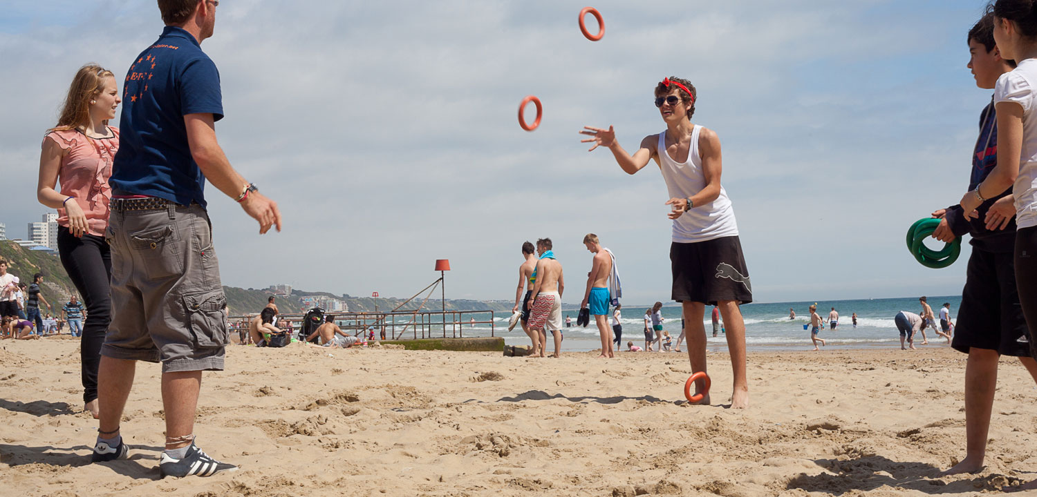 Schüler Sprachferien in Bournemouth – trendiges Seebad in Südengland mit Sandstrand