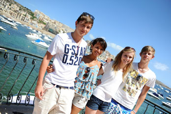 Englisch Schüler Sprachreise St. Paul's Bay, Malta